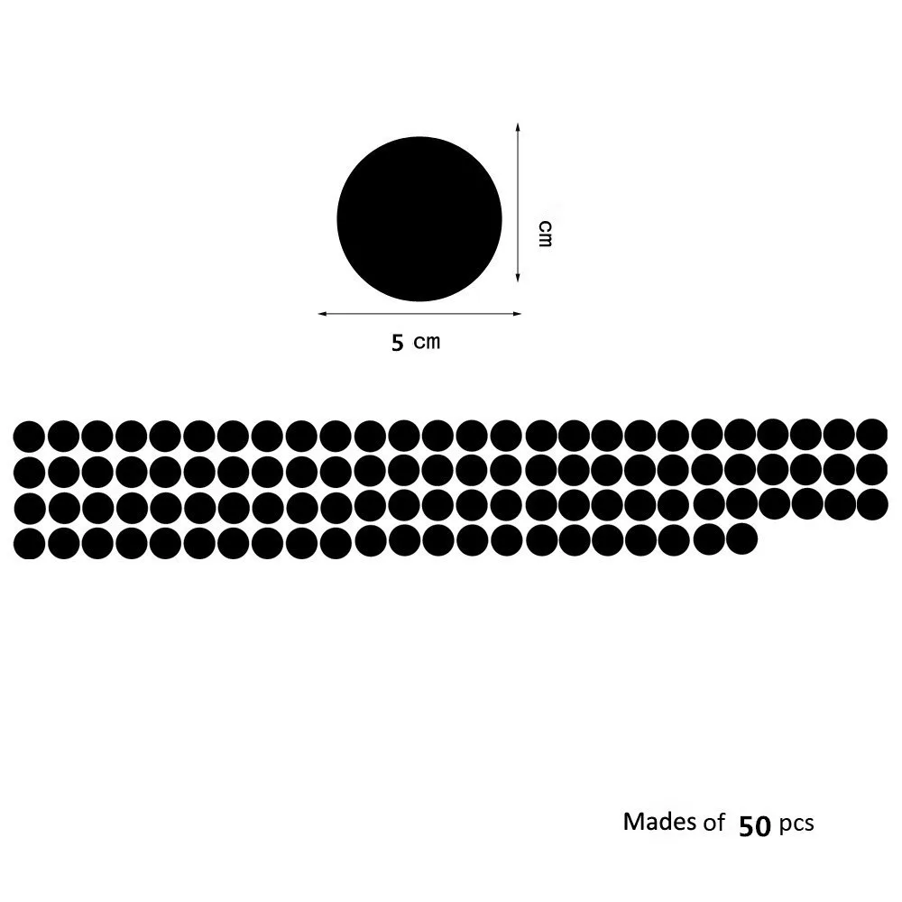 100 шт. модные 3D круглое акриловое зеркало для самостоятельного изготовления