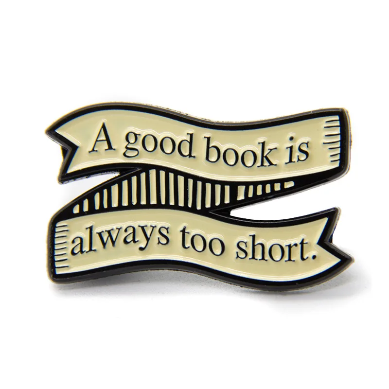 

Read Book Enamel Pin