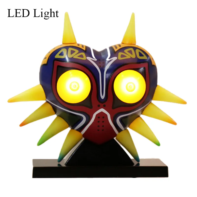 The Legend Of Zelda Majora's Mask Action рисунок светодио дный свет Ver. Ссылка маска ПВХ фигурка игрушка Brinquedos аниме