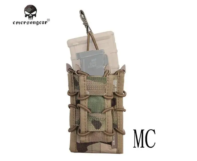 EMERSONgear винтовка и Пистолетная обойма набор кошельков Военная армейская тактическая кобура принадлежности для охоты - Цвет: MC