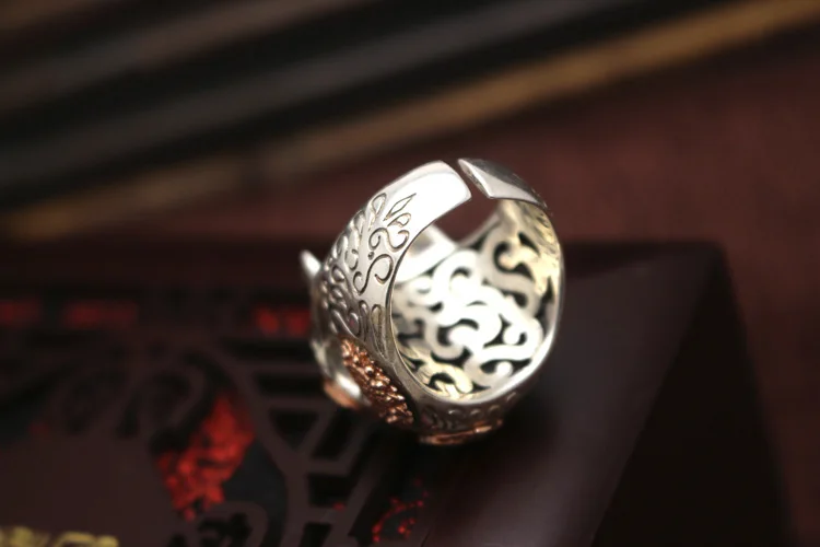 7 мм кольцо в виде черепа из стерлингового серебра 925 пробы Настраиваемые