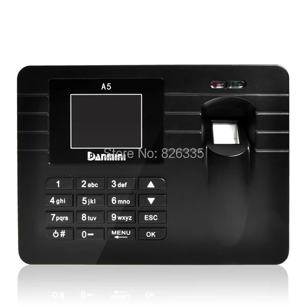 2.4 inch USB Biometric Fingerprint Time Attendance Employee Office Recorder System A5 |