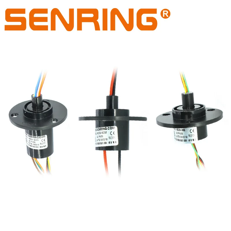 

OD 22mm Mini Slipring 2/3/4 6/8/12/18/24 Channels Signal 2A Current 5A /10A Gold to Gold Contacts Capsule Slip Ring