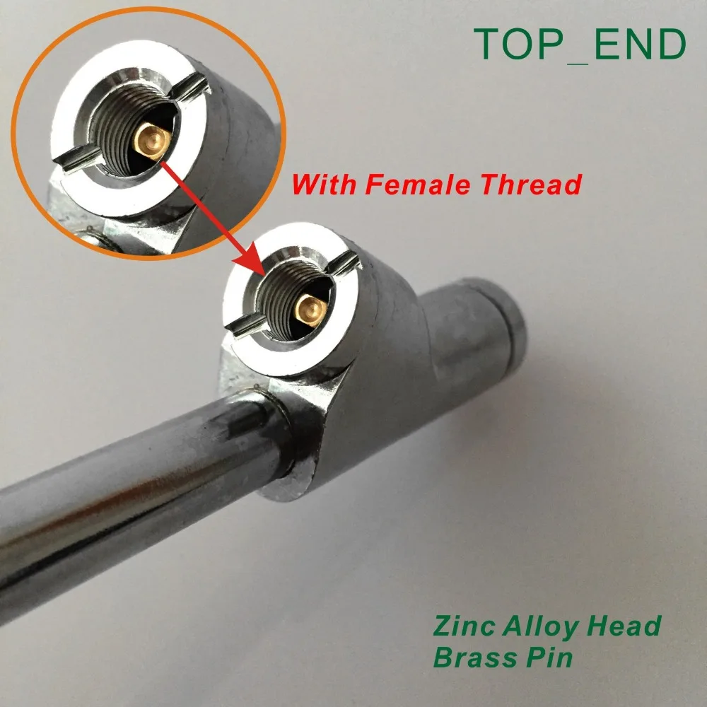 Бесплатная доставка наклонный замок 12 дюймов длинная прямая головка 1/4 дюйма