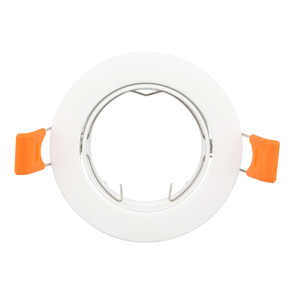 Белый круглый GU10 поверхностного монтажа Алюминий сенсорный экран Рамка для Led