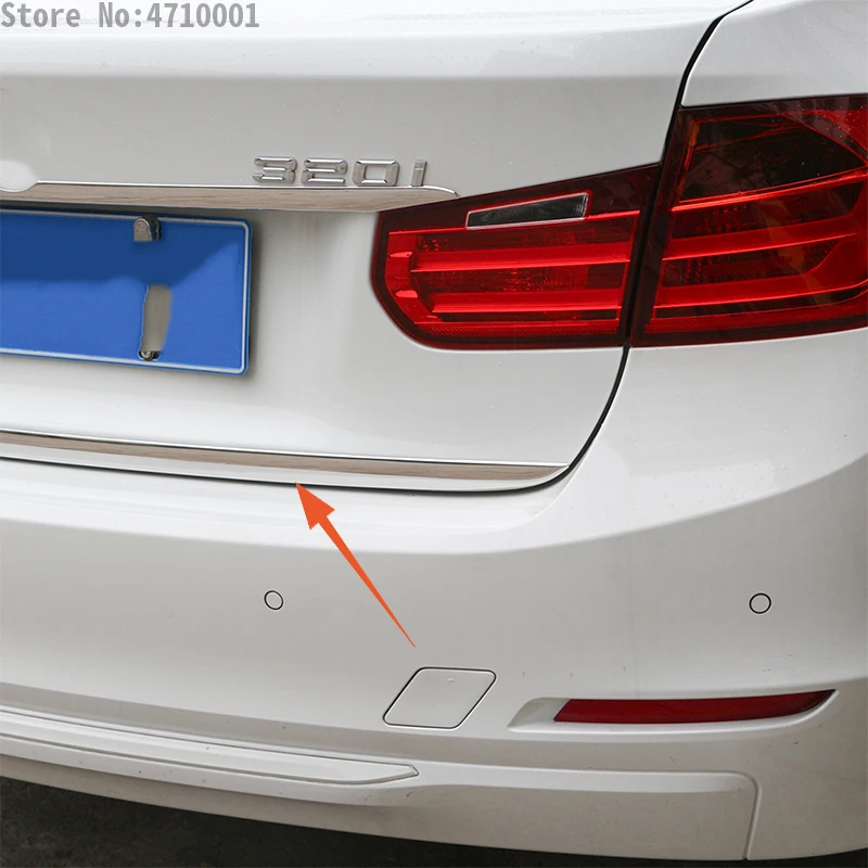Декоративные полоски из нержавеющей стали 304 для задней двери 1 шт. BMW 3 серии f30