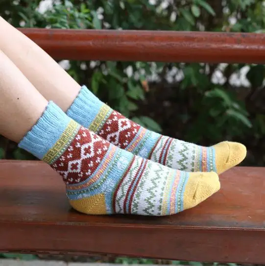 20pcs=10pairs/lot wool Womens Fashion terry Socks Winter keep warm thick sox multi colors high quality women's female woman sock