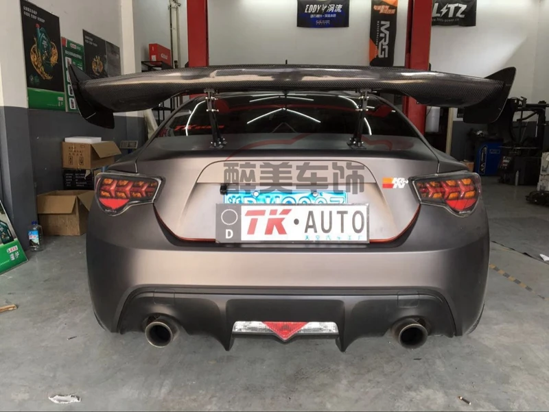 Для Subaru BRZ Toyota 86 GT86 2012- карбоновый и металлический кронштейн GT Спойлер винт крепления