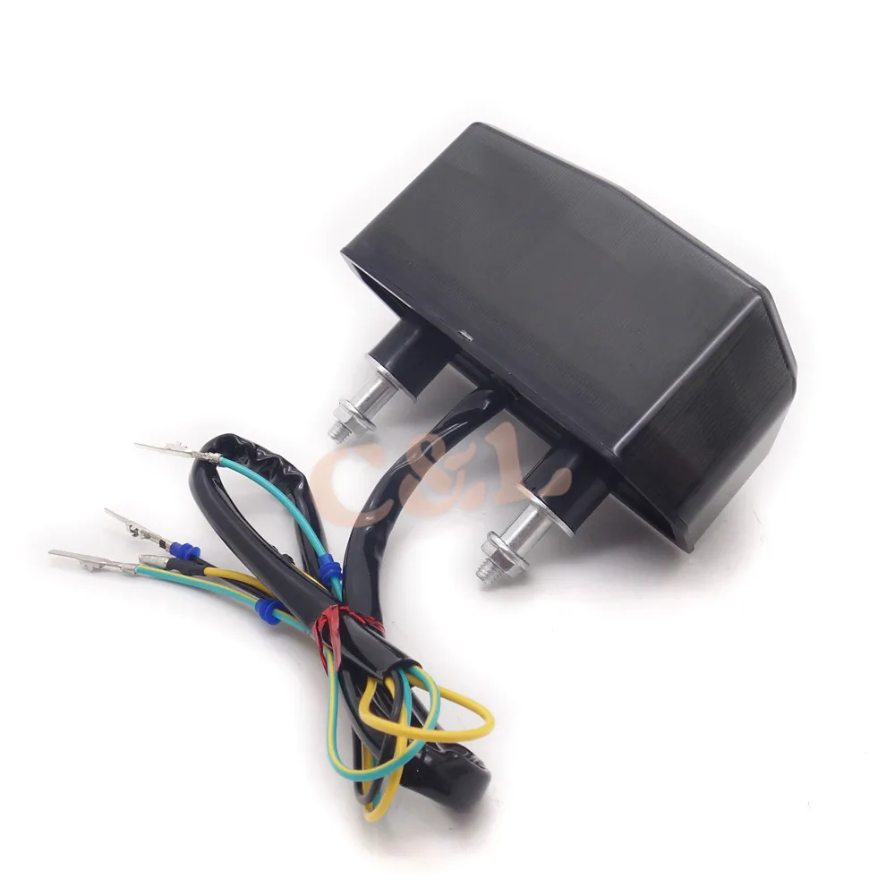 Светодиодные сигналы поворота заднего хода со встроенным дымом для Honda Grom MSX 125