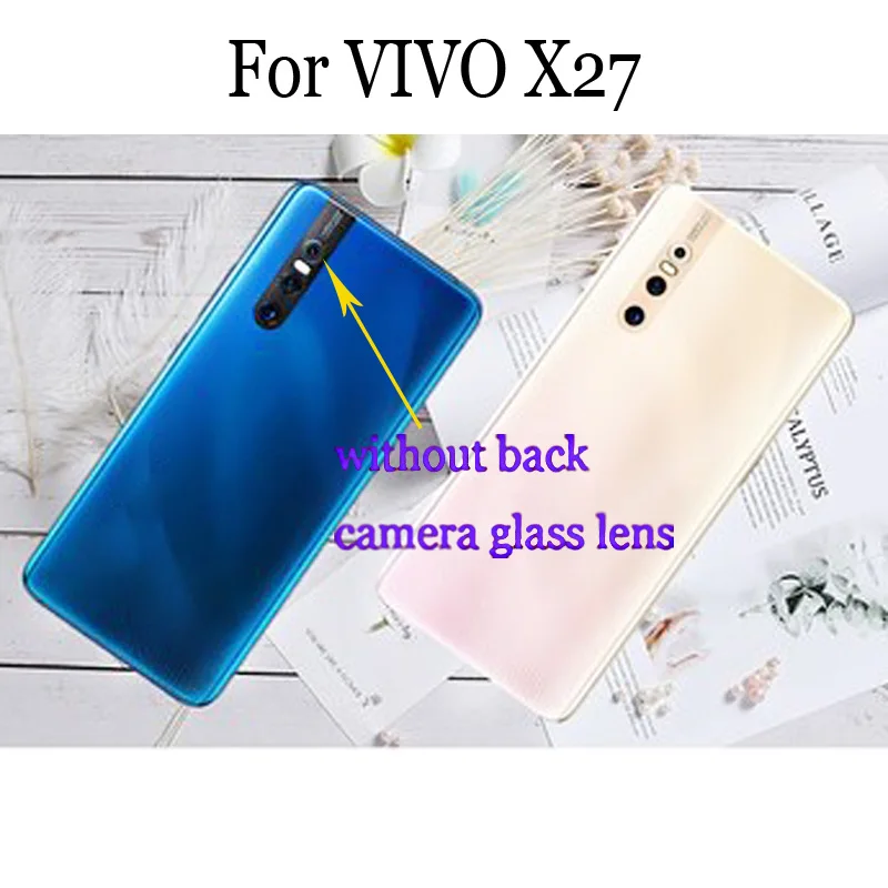 6 39 &quotдля VIVO X27 Задняя крышка батареи задняя корпус дверь для X 2 7 ЗАМЕНА Запасные