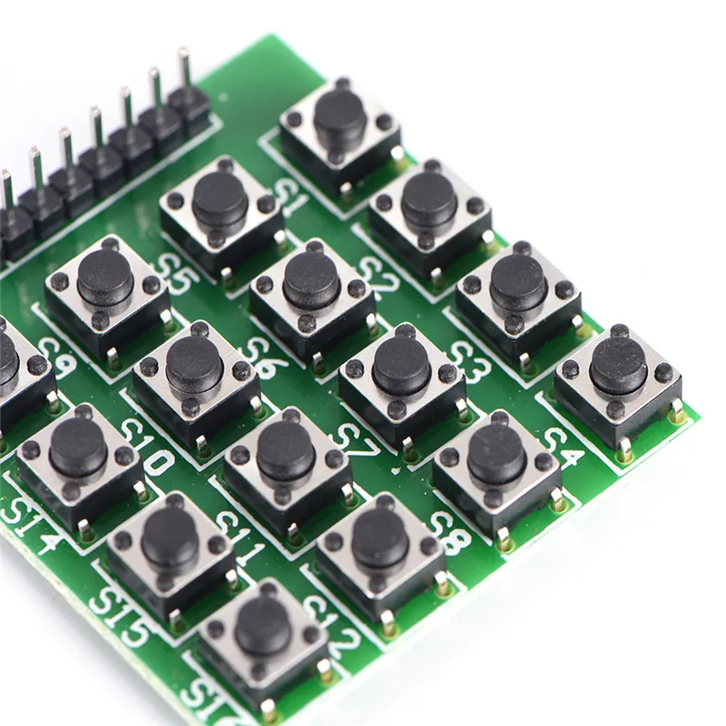 4*4 Матрица клавиатуры модуль 16 Боттон микроконтроллер для Arduino Atmel Stmap|Аксессуары