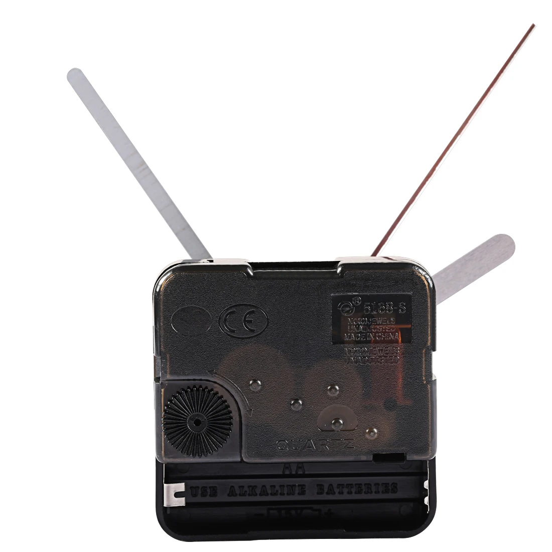 DIY часовой механизм Висячие черные кварцевые часы настенные запасные части