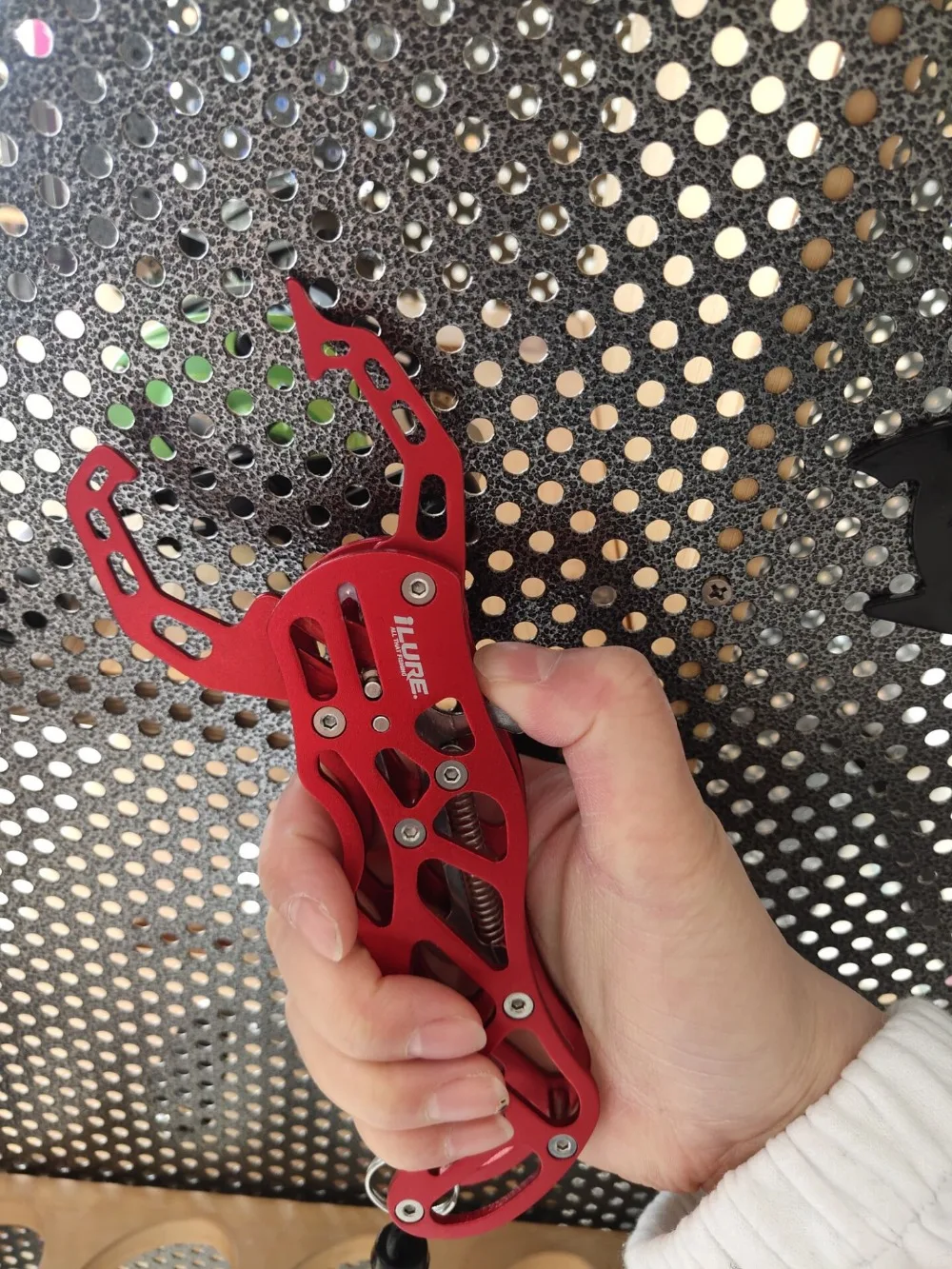 Рыболовные плоскогубцы портативный рыболовный захват из алюминиевого сплава