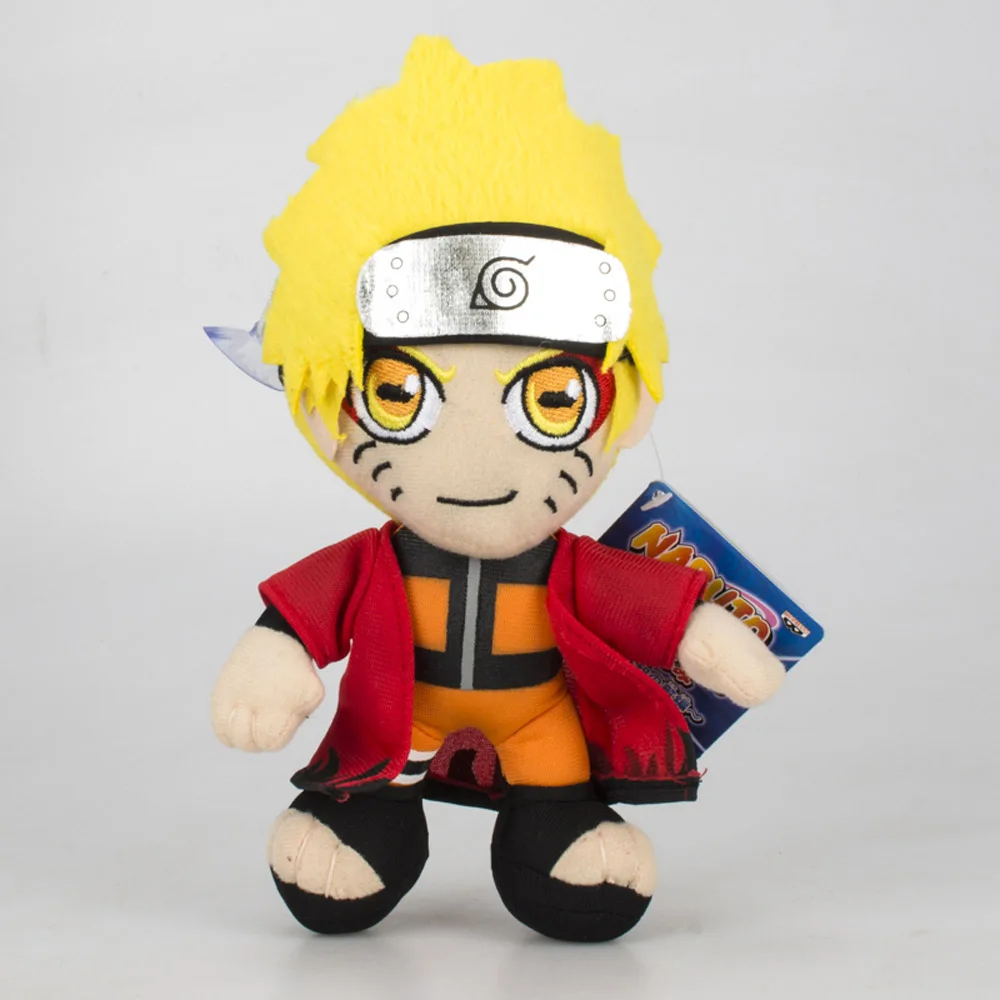 Uzumaki Naruto Fairy 7 видов стилей 20 см Наруто плюшевые Uzumaki Наруто Саске Итачи Хатаке Какаши Гаара подвесные игрушки SYQQ - Цвет: Uzumaki Naruto Fairy
