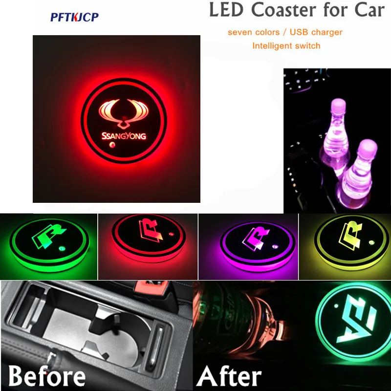 Бесплатная доставка Новый продукт! 2 шт. Универсальный Автомобильный светодио