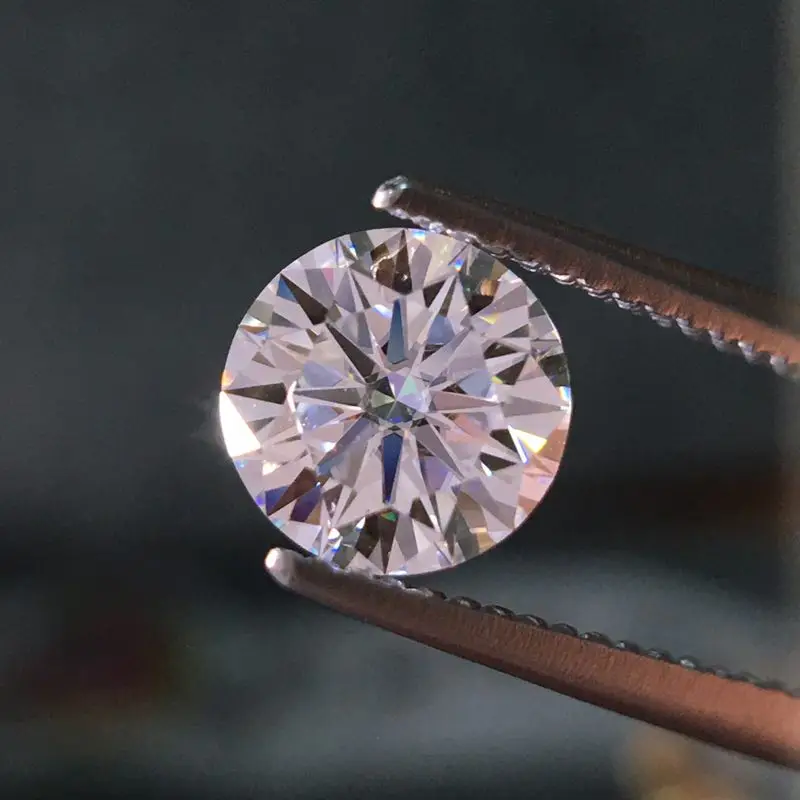 Сертифицированный 1.1CT VVS DEFColor оригинальный Charles Colvard Forever One круглые блестящие