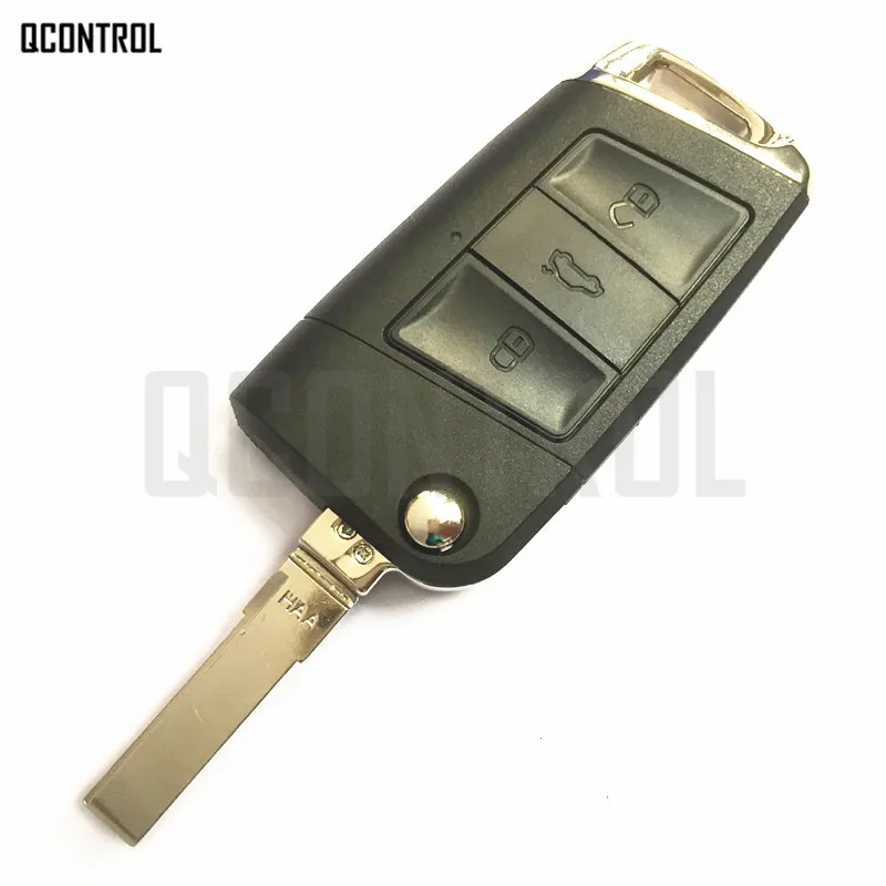 Обновленный дистанционный ключ QCONTROL 434 МГц для SKODA 1J0 959 753 AH Octavia/Superb/Yeti 1J0959753AH