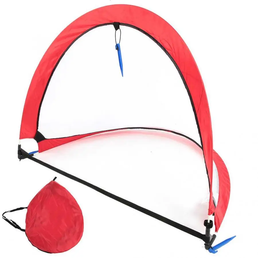 Складная Детская футбольная тренировочная сетка для ворот портативные