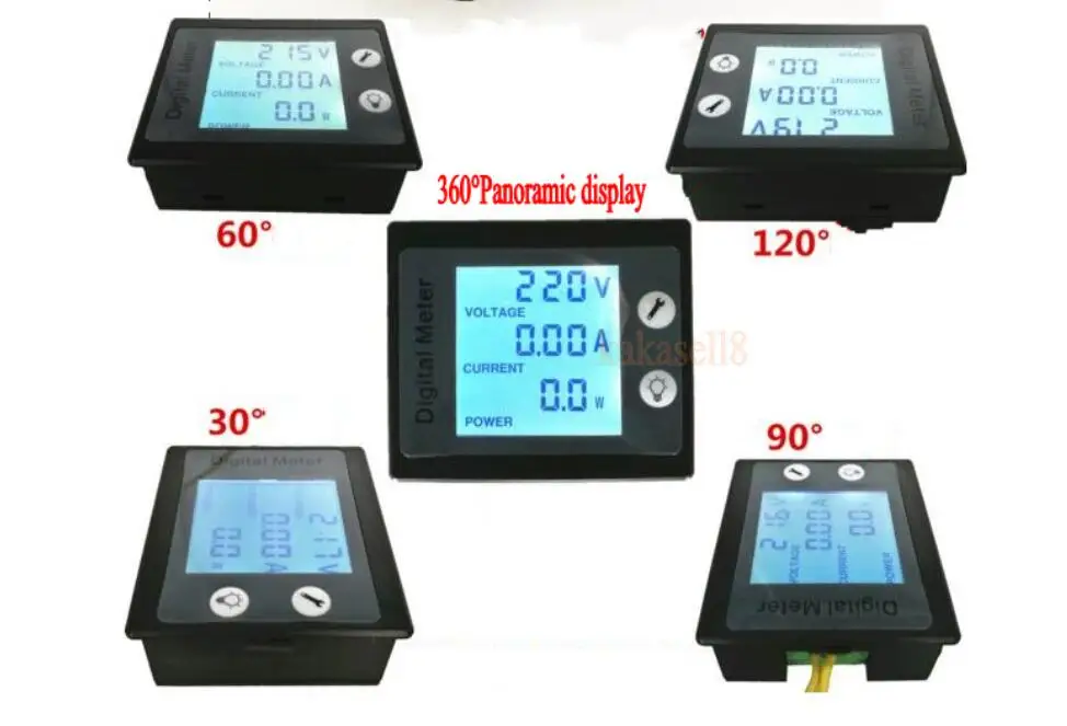 Цифровой ЖК измеритель мощности 260 А 80 110 В 220 переменного тока|lcd monitor picture|lcd pnglcd