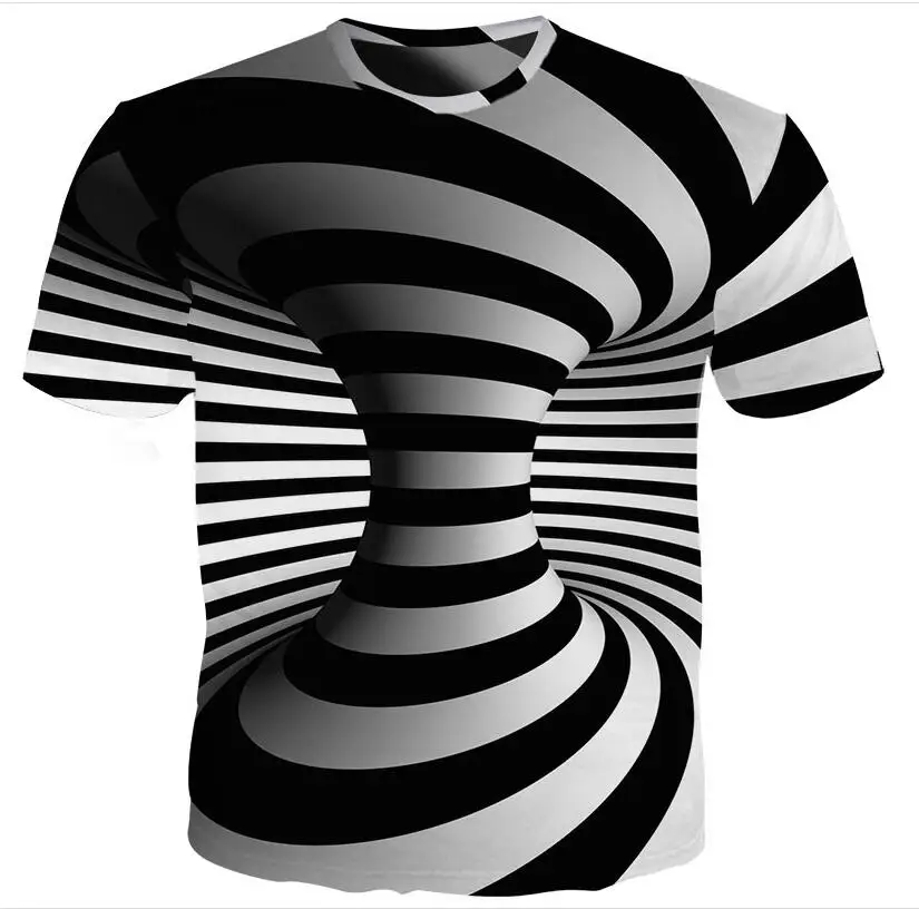 YFFUSHI размера плюс 5XL мужская 3d Футболка модная летняя футболка Топ Платье крутой плед алмаз 3d хип хоп футболки Мода