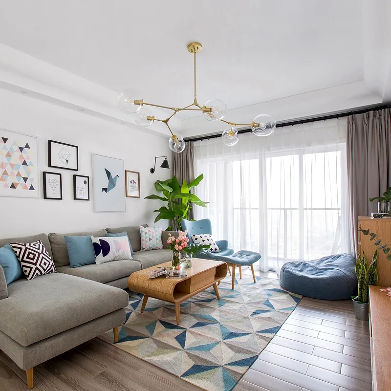 Люстра из ветрового стекла прозрачная Дымчатая серая янтарная Коньячная с