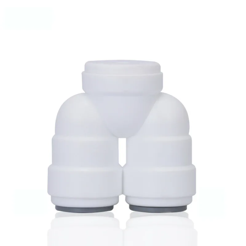 

Трубка с наружным диаметром 3/8 дюйма, фильтр для воды, 3-сторонний быстроразъемный соединитель, плотный Соединительный фитинг для труб из полиэтилена