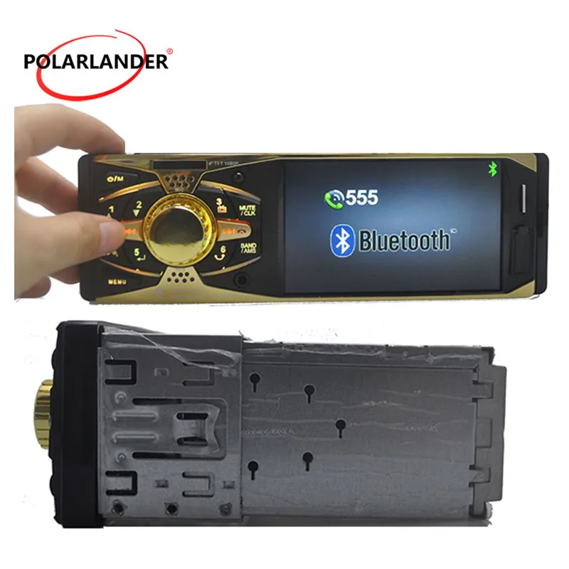 Авторадио автомобильный стерео MP3 MP4 плеер 12 в аудио видео MP5 Bluetooth/hands free/USB/TFT/MMC