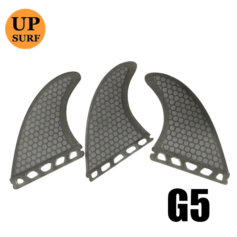 without logo Tri fin Набор Future плавники G5 плавники для серфинга плавники оранжевый/желтый/синий/серый/зеленый с черным логотипом соты стекловолокна - Цвет: without logo