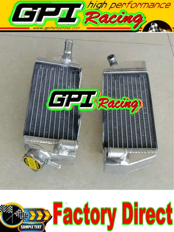 Алюминиевый радиатор для Kawasaki KX250 KX 250 1983 83 GPI новинка | Автомобили и мотоциклы