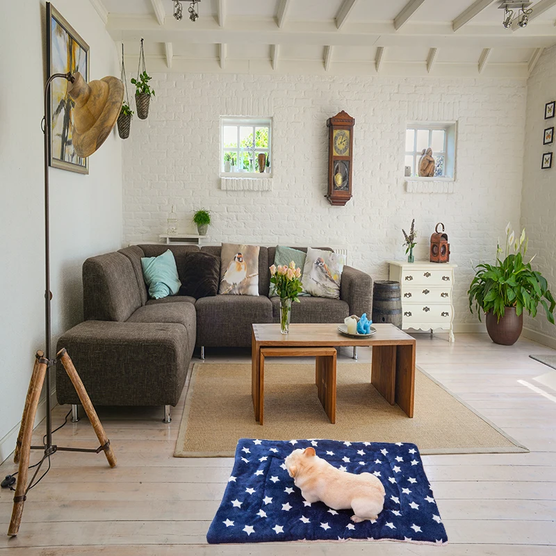 Hoomall 1 шт. Домашний питомец собака кровать и крышка Мягкий щенок кошки теплый