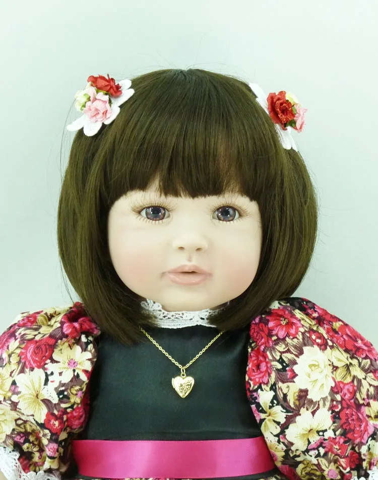 

Силиконовая кукла-Реборн, 60 см, виниловые куклы-Реборн, принцесса, малыш, девочка, Реборн, игрушки, подарок на день рождения ребенка