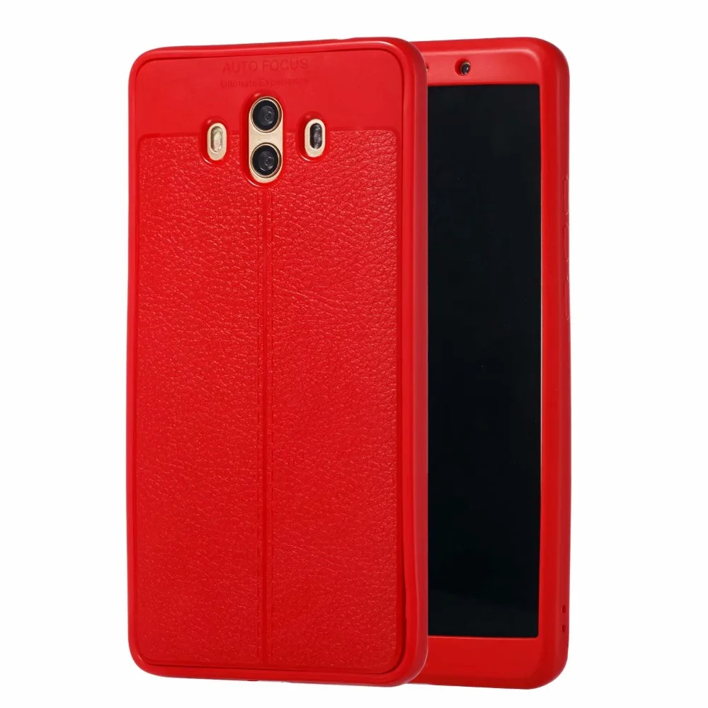 360 полный защитный чехол личи для huawei Y6 Y9 2018 Nova3 P умный мягкий P20 9 Mate10 Lite на Honor 7C 7A Pro