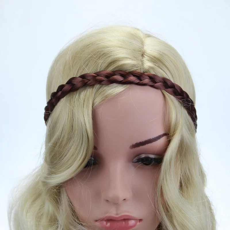 Женский ребенок новый европейский и американский взрывы парик повязка на голову