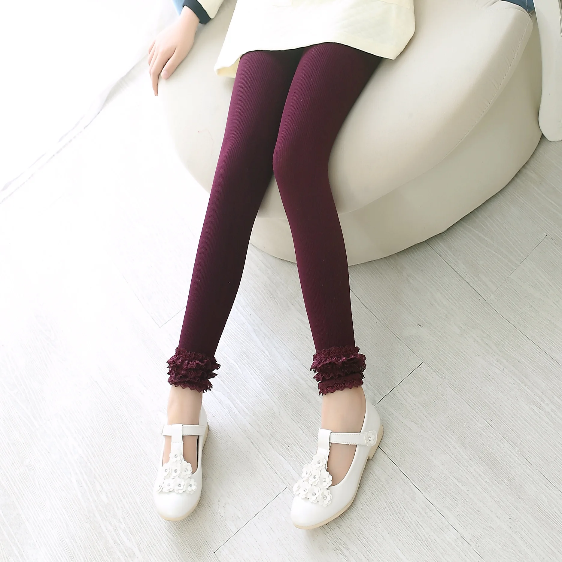 BibiCola/2019 г. Одежда для маленьких девочек весенние детские леггинсы длинные