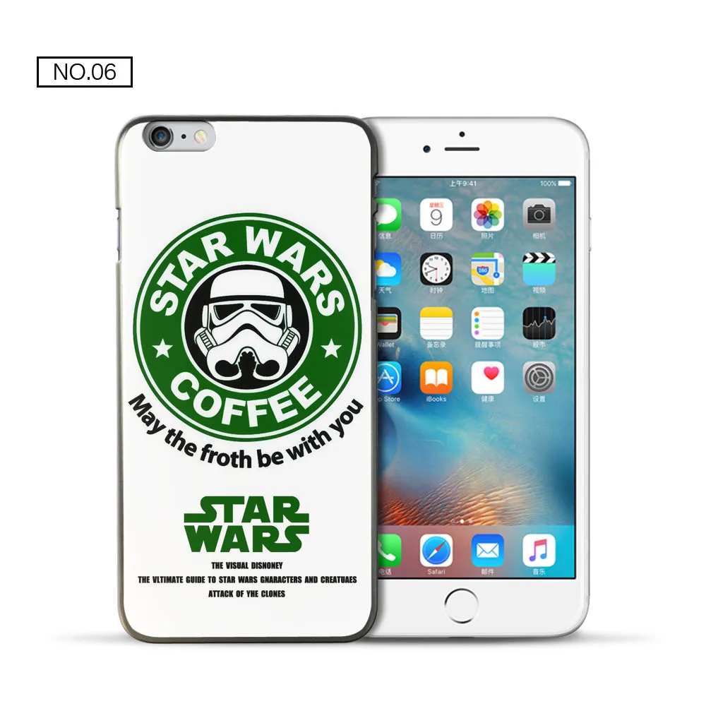 Чехол для iPhone 5S 4 4S 5 5C 6 S 7 Plus Звездные войны ПК чехол funda Новое поступление 6S|6s plus|6