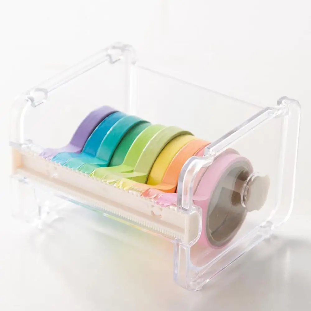 Лента Диспенсер Канцелярия резак для малярной ленты Washi органайзер хранения