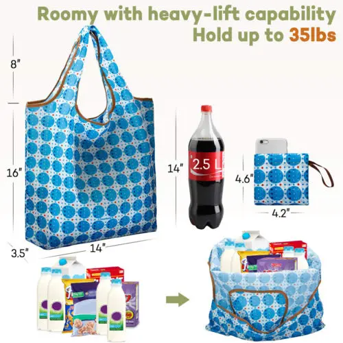 2 шт./много Эко сумка для покупок оксфордская Сумка тоут Сумки из натуральной кожи