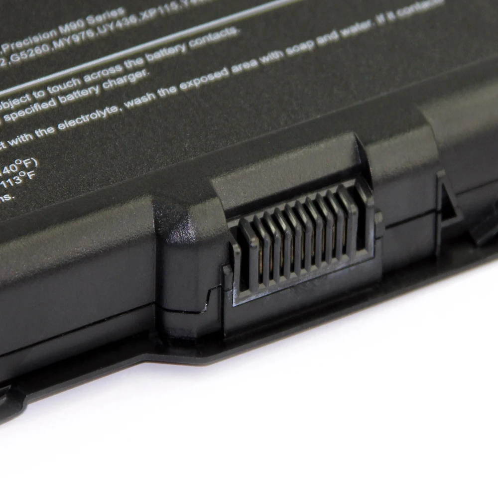 YHR 11 1 В/5200 6 cell Аккумулятор для ноутбука DELL Inspiron 6000 9200 9300 9400 E1705 точность M6300 m90 XPS Gen2