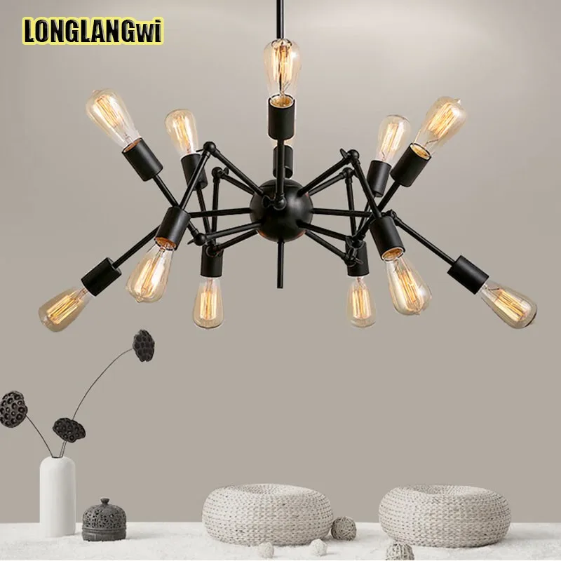 Ретро люстры винтажные промышленные антикварные лампы для ресторана/бара кофе