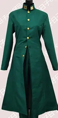 Costume Male Size Унисекс косплей костюм пальто JoJo's Необычные Приключения Noriaki Экипировка Kakyoin костюм пальто брюки Косплей Костюм на заказ любой размер - Цвет: Costume Male Size