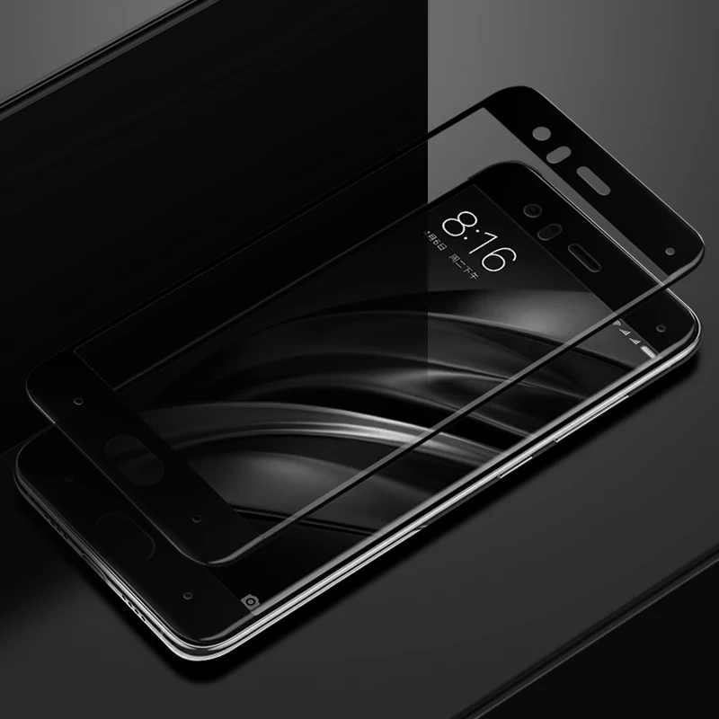 Закаленное стекло с полным покрытием для Xiaomi Mi 6 защитная пленка экрана MOFi Mi6