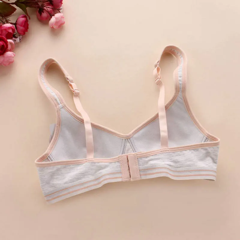 Нижнее белье для девочек из эластичного хлопка без стального кольца Женский