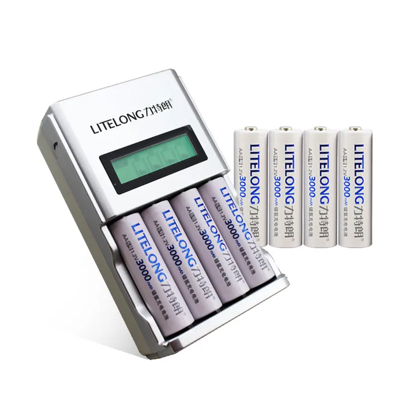 Оригинальная никель-металлогидридная аккумуляторная батарея LITELONG 8xAA 3000 мА · ч +