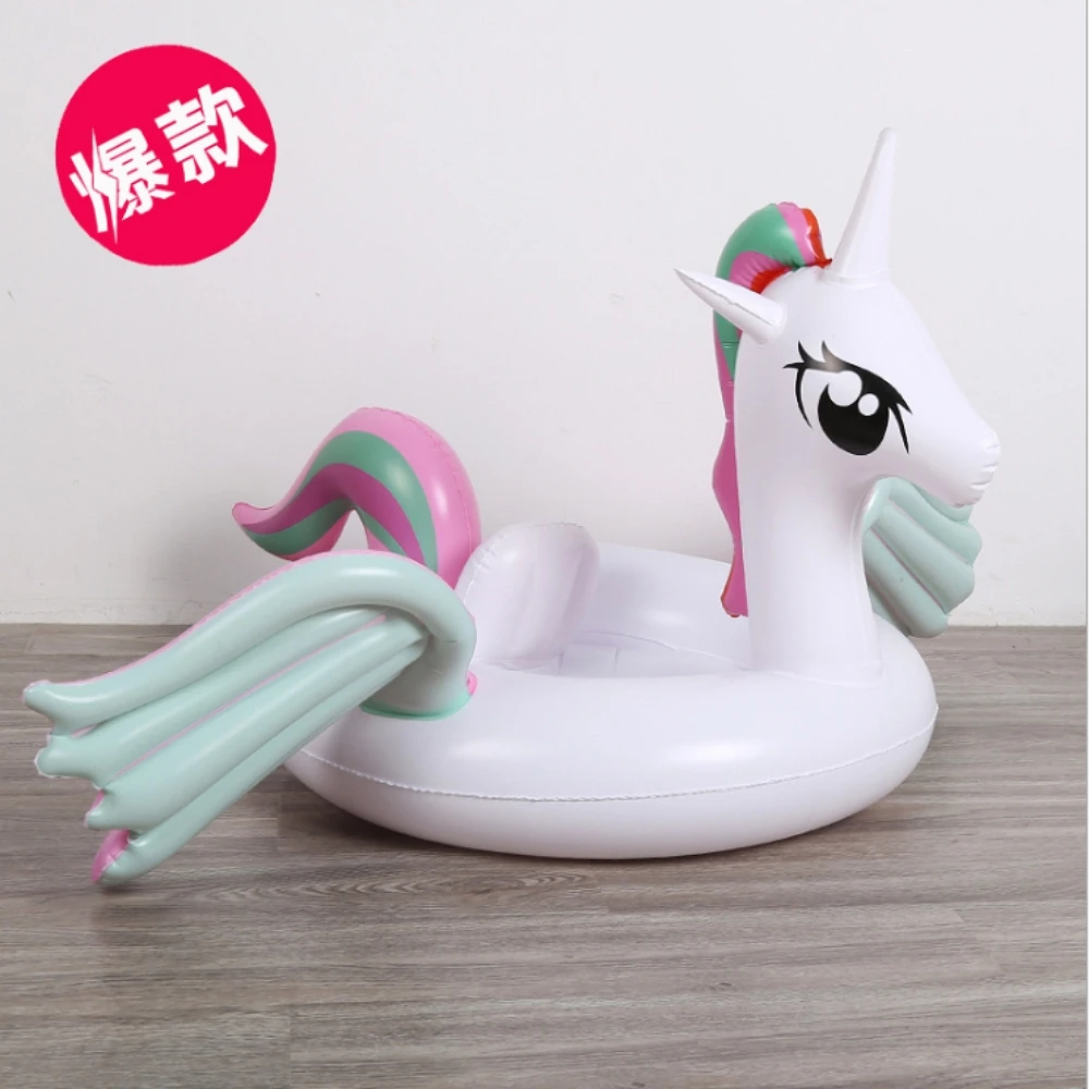 От 2 до 6 лет дети Плавательный круг надувной единорог Пегас Детский бассейн