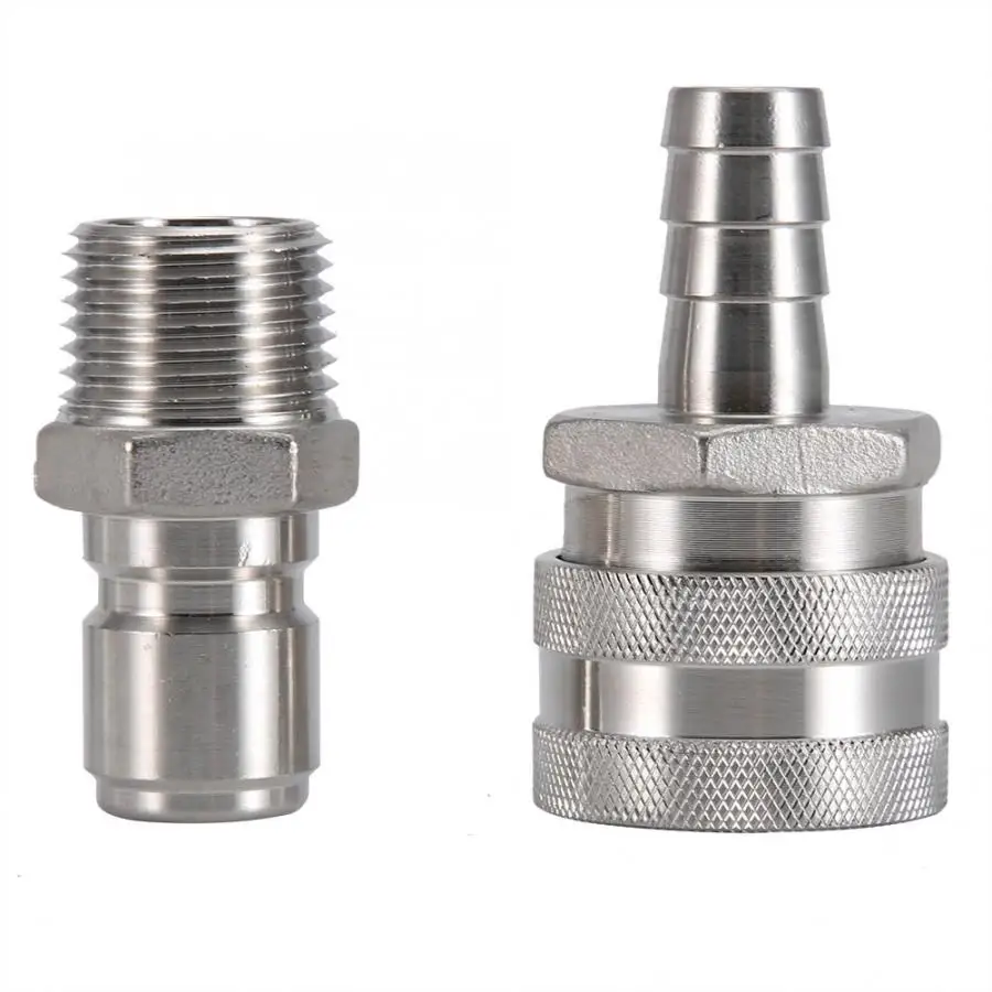 Комплект быстрого отсоединения для домашнего пивоварения из нержавеющей стали