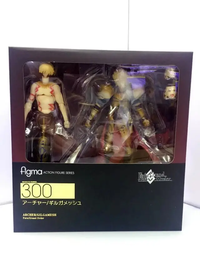 Figma 300 Fate/stay Night Fate Gilgamesh ПВХ экшн-фигурка Коллекционная модель Рождественский