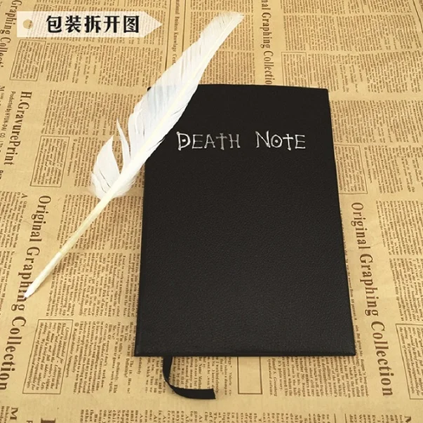 Note with Pen Harphia фиксированная записная книжка, планер заметок, перо, входит в комплект, косплей, аниме, тема, большая записная книжка - Цвет: Note with Pen