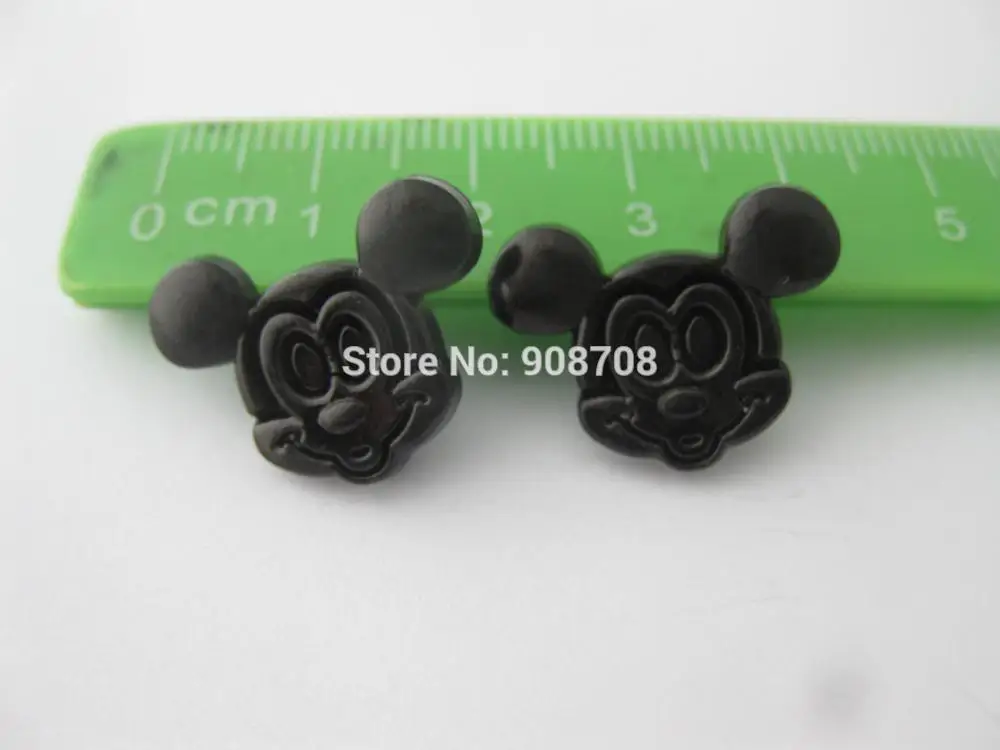 

multicolors plastic mickey buttons for kid's clothes 120pcs shank type sewing buttons