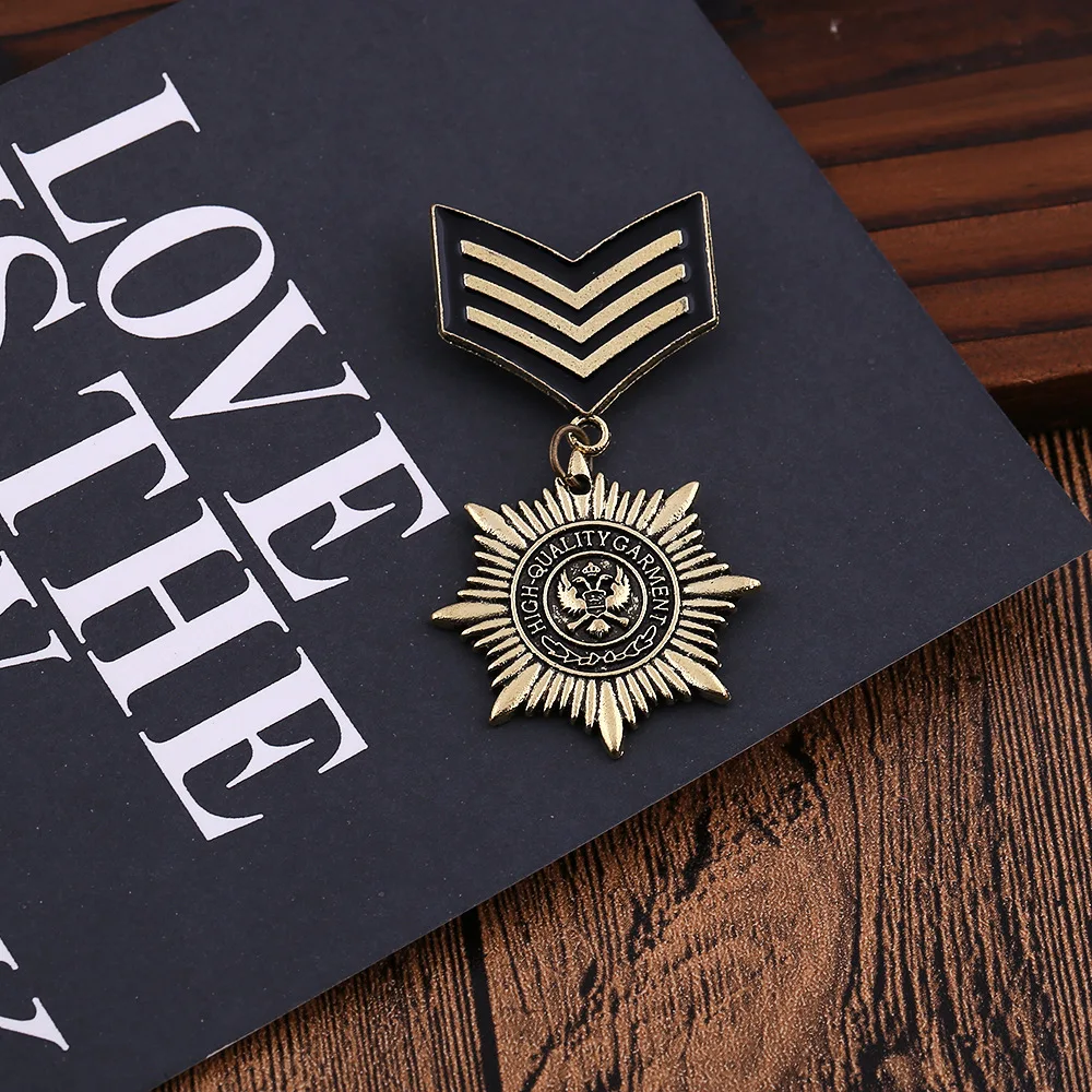 Бесплатная доставка Мужская винтажная брошка защита для рубашки булавка