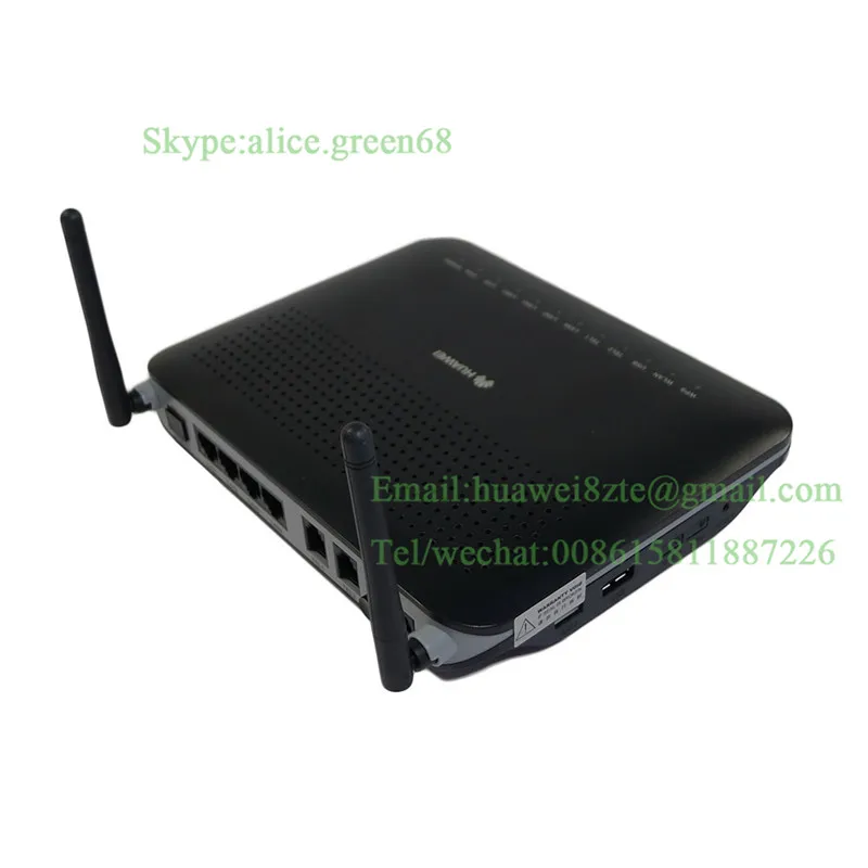 Вторая рука 90% новый Hua wei echolife английский интерфейс установки GPON ONU HG8245 4GE Lan порты +